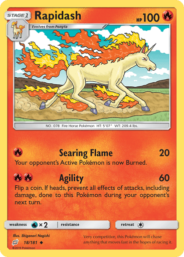 Rapidash - Team Up 18