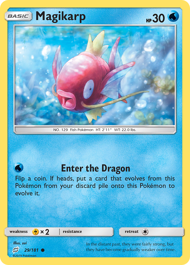 Magikarp – Team Up 29/181 Pokémon card