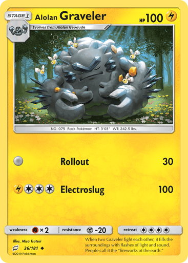 Alolan Graveler - Team Up 36