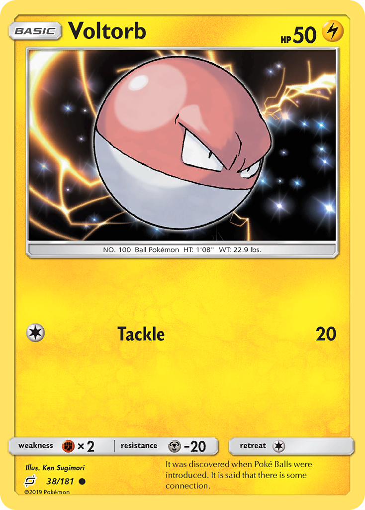 Voltorb – Team Up 38/181 Pokémon card