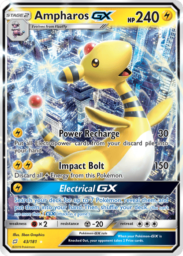Ampharos-GX - Team Up 43
