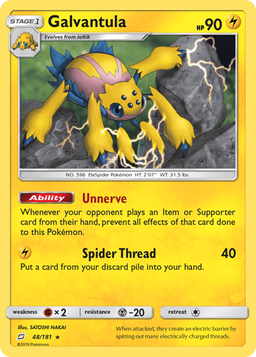 Galvantula - Team Up 48