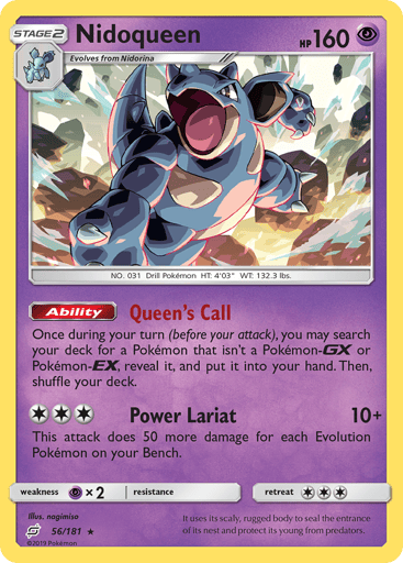 Nidoqueen - Team Up 56