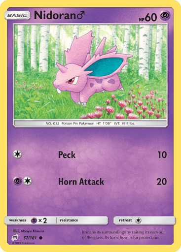 Nidoran ♂ - Team Up 57