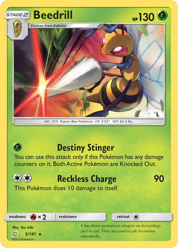 Beedrill - Team Up 5