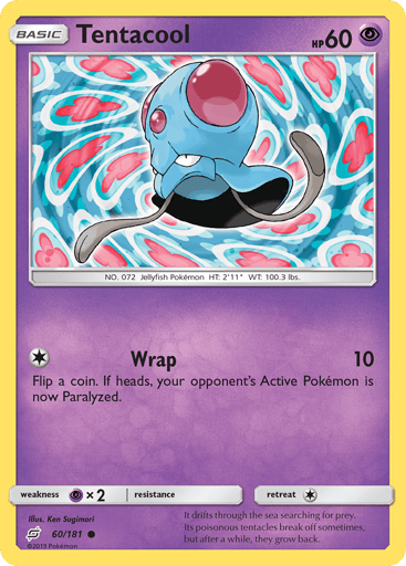 Tentacool - Team Up 60