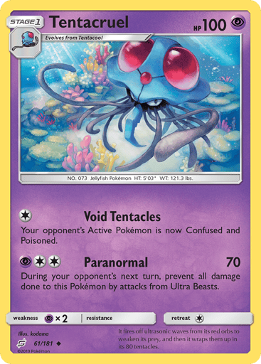 Tentacruel - Team Up 61