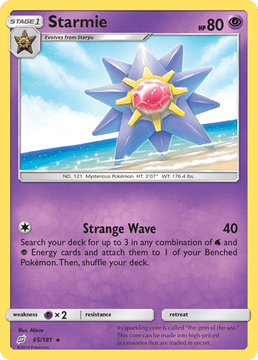 Starmie - Team Up 65