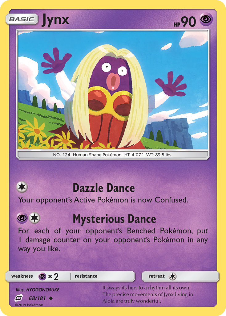 Jynx – Team Up 68/181 Pokémon card
