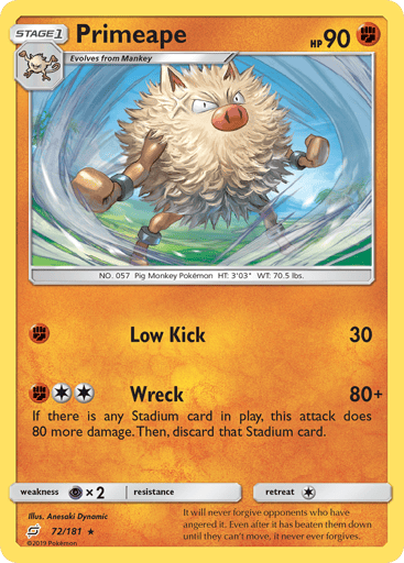 Primeape - Team Up 72