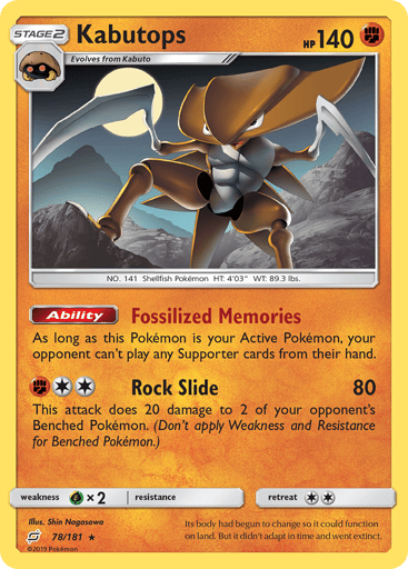 Kabutops - Team Up 78