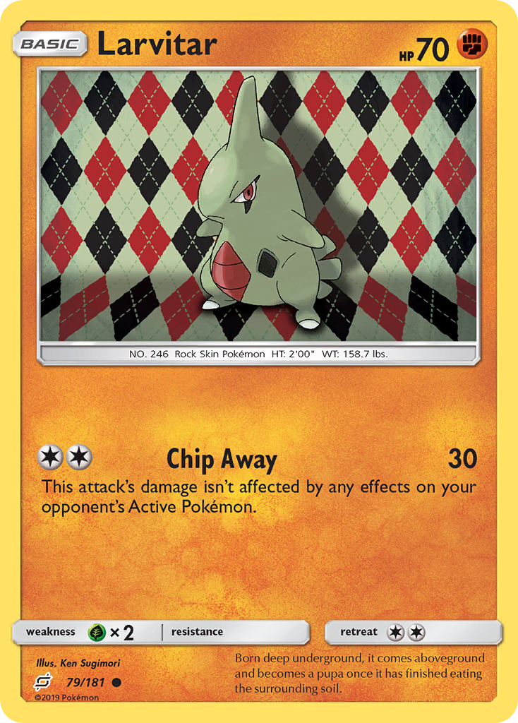 Larvitar – Team Up 79/181 Pokémon card