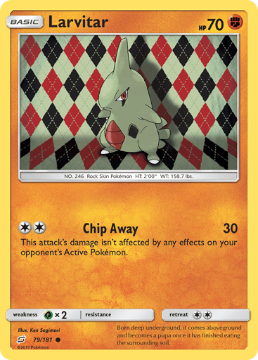 Larvitar - Team Up 79