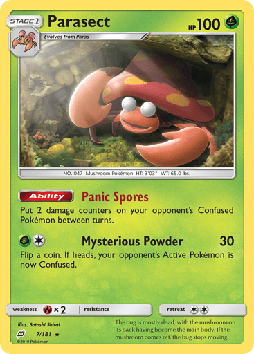 Parasect - Team Up 7