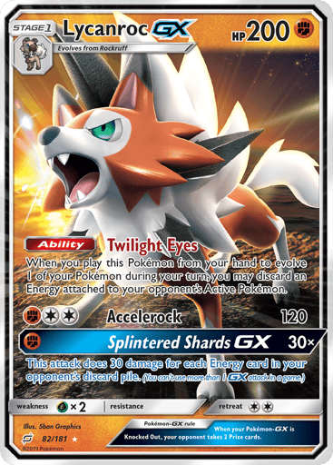 Lycanroc-GX - Team Up 82