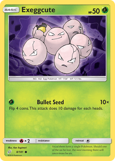 Exeggcute - Team Up 8