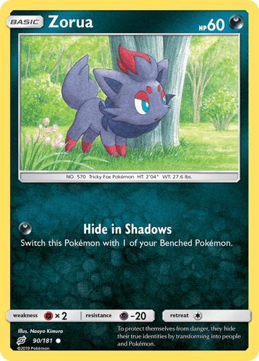 Zorua - Team Up 90