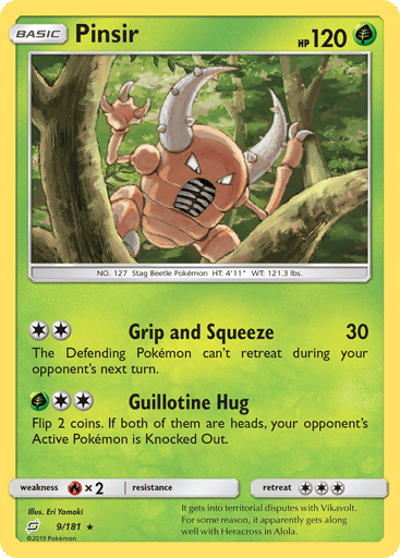 Pinsir - Team Up 9