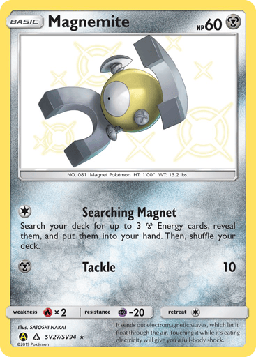 Magnemite - Hidden Fates Shiny Vault SV27