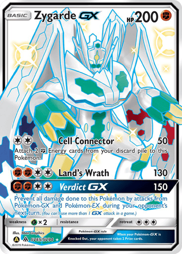 Zygarde-GX - Hidden Fates Shiny Vault SV65