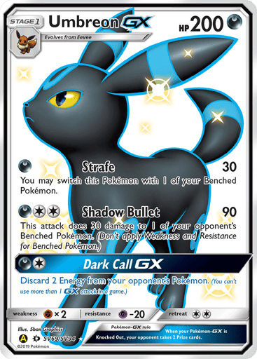 Umbreon-GX - Hidden Fates Shiny Vault SV69