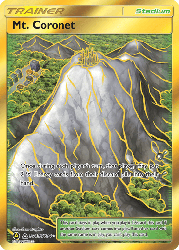 Mt. Coronet - Hidden Fates Shiny Vault SV89