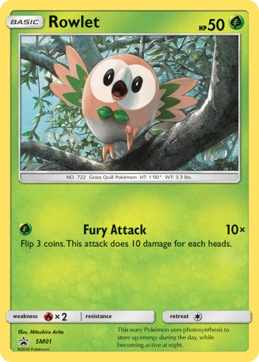 Rowlet - SM Black Star Promos SM01