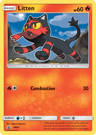 Litten - SM Black Star Promos SM02
