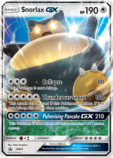 Snorlax-GX - SM Black Star Promos SM05