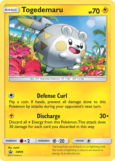 Togedemaru - SM Black Star Promos SM09