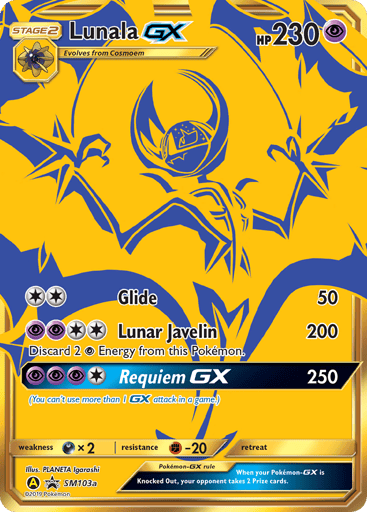 Lunala-GX - SM Black Star Promos SM103a