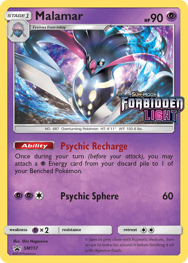 Malamar – SM Black Star Promos SM117 Pokémon card