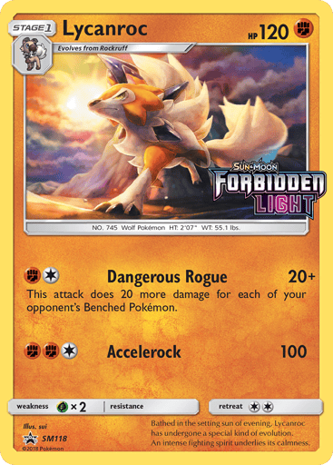 Lycanroc - SM Black Star Promos SM118