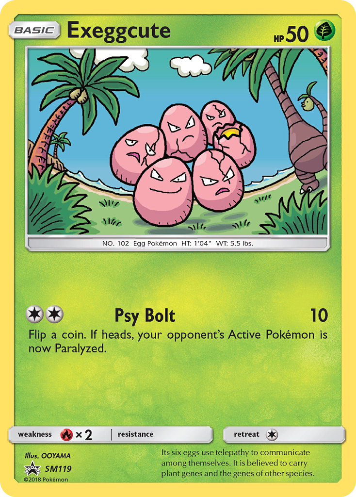 Exeggcute – SM Black Star Promos SM119 Pokémon card