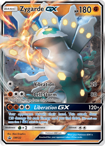 Zygarde-GX - SM Black Star Promos SM122