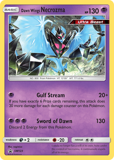 Dawn Wings Necrozma - SM Black Star Promos SM123
