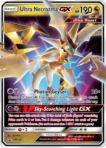 Ultra Necrozma-GX - SM Black Star Promos SM126
