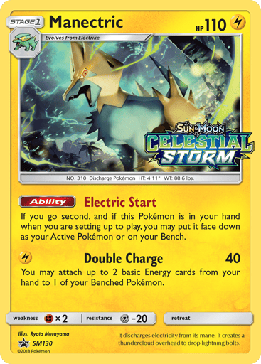 Manectric - SM Black Star Promos SM130