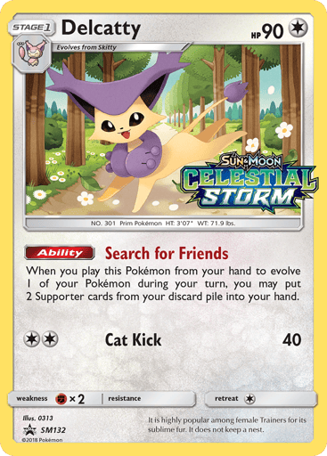 Delcatty - SM Black Star Promos SM132
