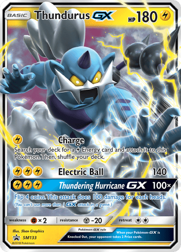 Thundurus-GX - SM Black Star Promos SM133