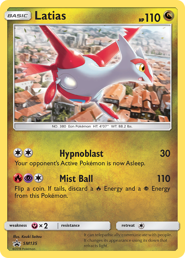 Latias – SM Black Star Promos SM135 Pokémon card
