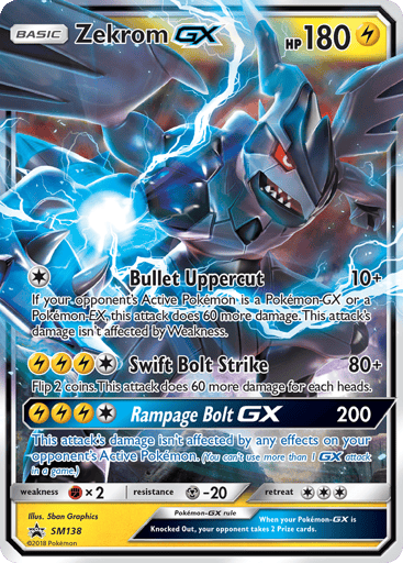 Zekrom-GX - SM Black Star Promos SM138