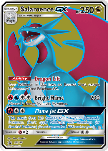Salamence-GX - SM Black Star Promos SM139