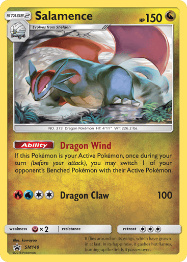 Salamence - SM Black Star Promos SM140
