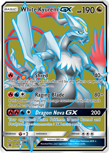 White Kyurem-GX - SM Black Star Promos SM141