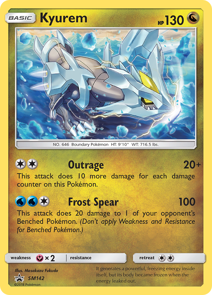 Kyurem – SM Black Star Promos SM142 Pokémon card
