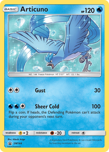 Articuno - SM Black Star Promos SM144