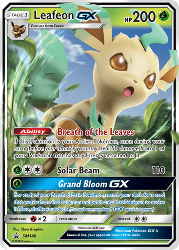 Leafeon-GX - SM Black Star Promos SM146