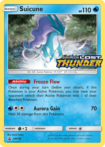Suicune - SM Black Star Promos SM149