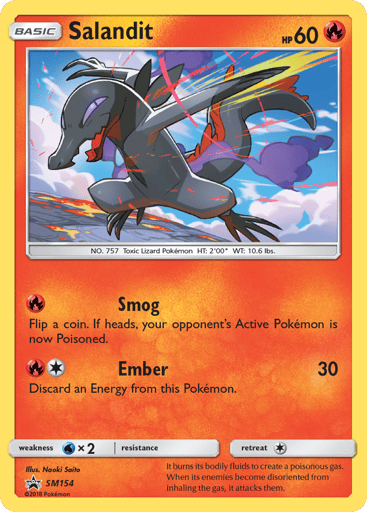 Salandit - SM Black Star Promos SM154